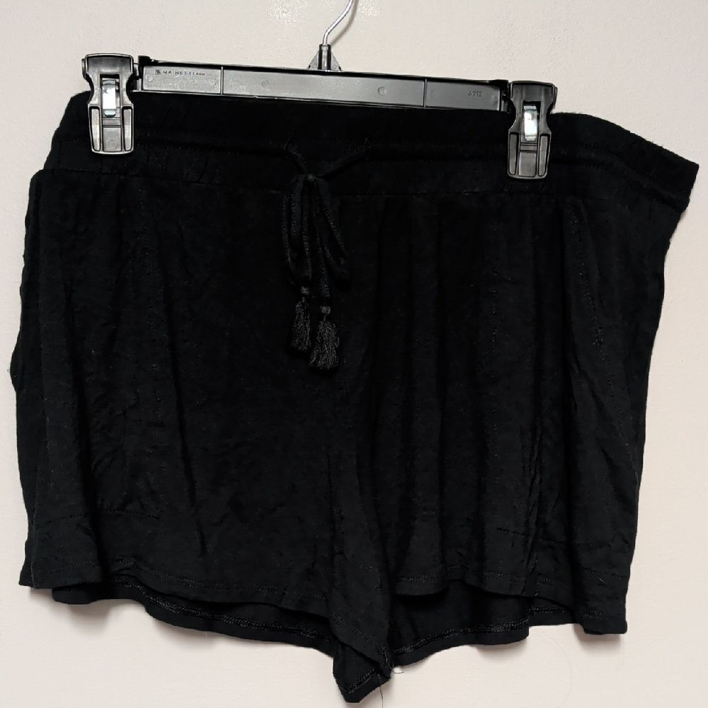 Stars Above Black Athletic Shorts